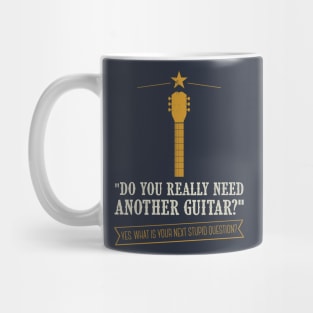 Guitar player music quote Mug